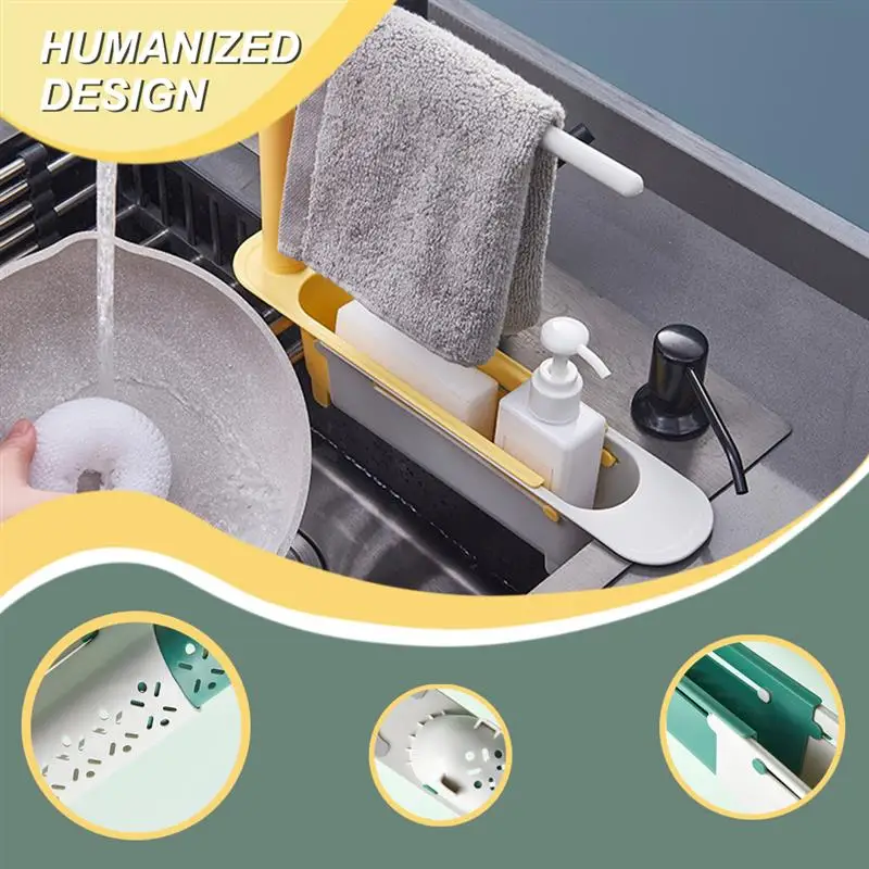 Telescopic Sink Shelf Kitchen Sinks Organizer Soap Sponge Holder Sink Drain Rack Storage Basket Kitchen Gadgets Accessories Tool
Telescopic Sink Shelf Kitchen Sinks Organizer Soap Sponge Holder Sink Drain Rack Storage Basket Kitchen Gadgets Accessories Tool