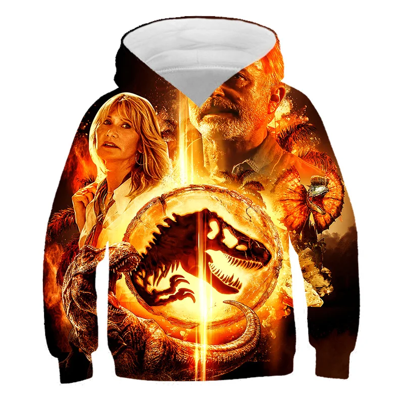 Jurassic World Dominion Baby Boys Cool Hoodie Cartoon Sweatshirt Kid Clothes Spring Autumn Thin Coat Children Hooded Role Play
Jurassic World Dominion Baby Boys Cool Hoodie Cartoon Sweatshirt Kid Clothes Spring Autumn Thin Coat Children Hooded Role Play