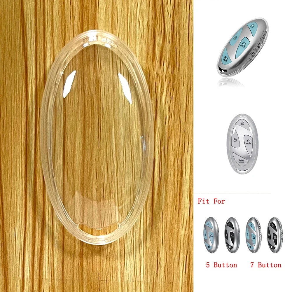 5/7 Buttons Transparent Car Remote Key Fob Case Cover For Hyundai Grand Prix GN7 IONIQ6 Nuovo Kona Anti-Drop Wear-Resistant
5/7 Buttons Transparent Car Remote Key Fob Case Cover For Hyundai Grand Prix GN7 IONIQ6 Nuovo Kona Anti-Drop Wear-Resistant