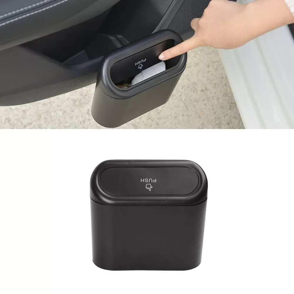 Hanging Car Trash Can Vehicle Garbage Dust Case Storage Box ABS Square Pressing Trash Bin Auto Interior Accessories for Car
Hanging Car Trash Can Vehicle Garbage Dust Case Storage Box ABS Square Pressing Trash Bin Auto Interior Accessories for Car