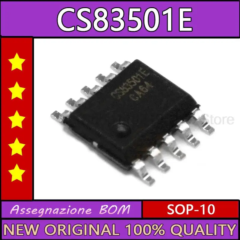 Оригинальный 10 шт./лот CS83501E CS83501 83501 ESOP10 аудио усилитель IC Chip
Оригинальный 10 шт./лот CS83501E CS83501 83501 ESOP10 аудио усилитель IC Chip
