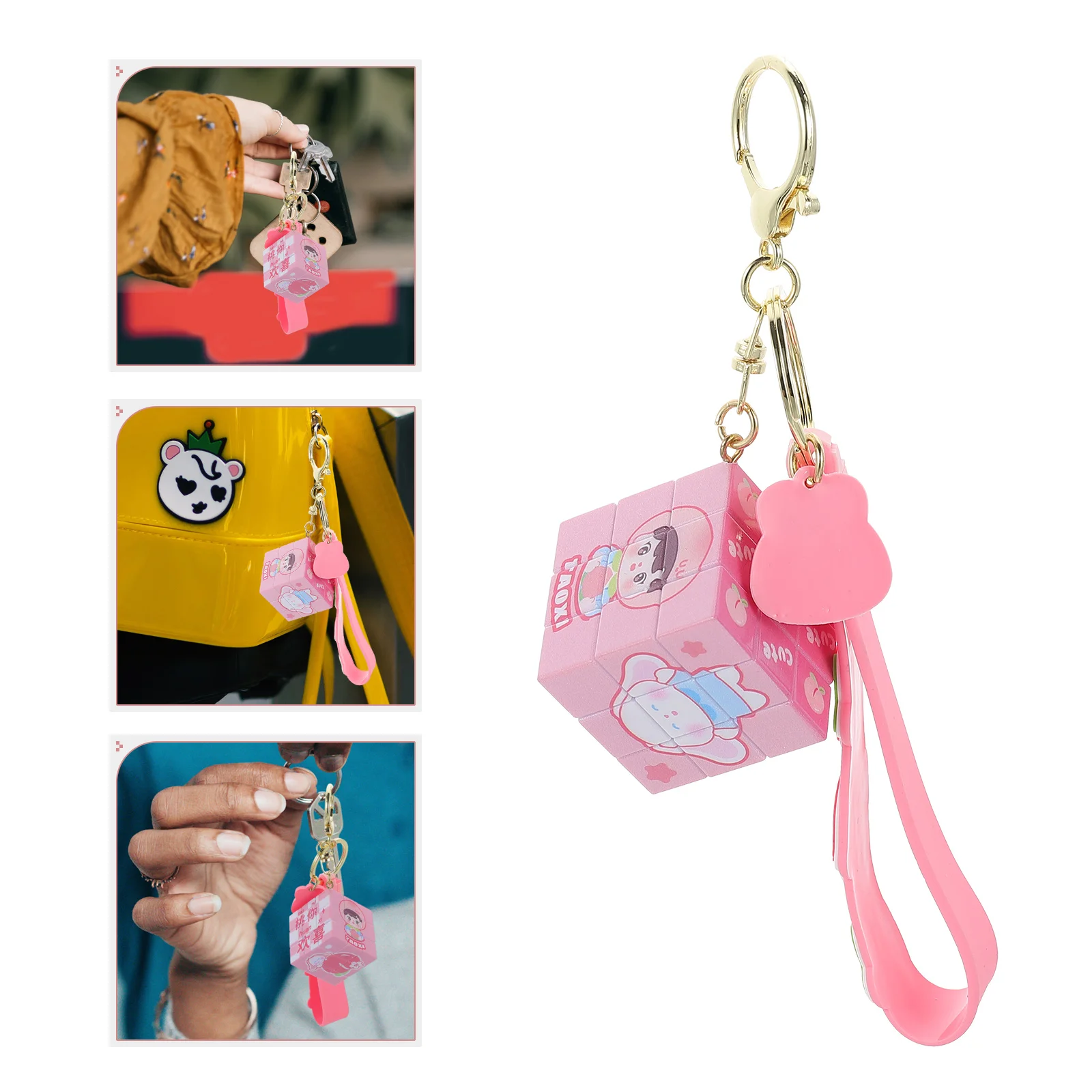 Keychain Cube Key Puzzle Chain Keychains Cat Mini Ring Peach Wristlet Car Backpack Bracelet Memory Luck Good Keyrings Brain
Keychain Cube Key Puzzle Chain Keychains Cat Mini Ring Peach Wristlet Car Backpack Bracelet Memory Luck Good Keyrings Brain