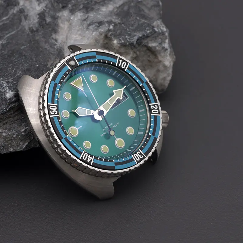 Mod SKX 6105 6309 Automatic Mechanical Replace Watch NH35 NH36 Movement Turtle Abalone Men Dive Watch Sapphire crystal glass
Mod SKX 6105 6309 Automatic Mechanical Replace Watch NH35 NH36 Movement Turtle Abalone Men Dive Watch Sapphire crystal glass