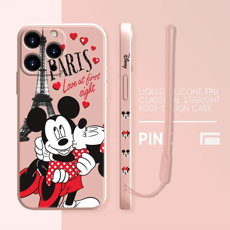 Mickey And Minne Case For Apple iPhone 13 12 Mini 11 Pro Max XR XS X Liquid Silica Gel Phone Capas 8 7 7S Plus 6 6S SE2022 Bags
Mickey And Minne Case For Apple iPhone 13 12 Mini 11 Pro Max XR XS X Liquid Silica Gel Phone Capas 8 7 7S Plus 6 6S SE2022 Bags