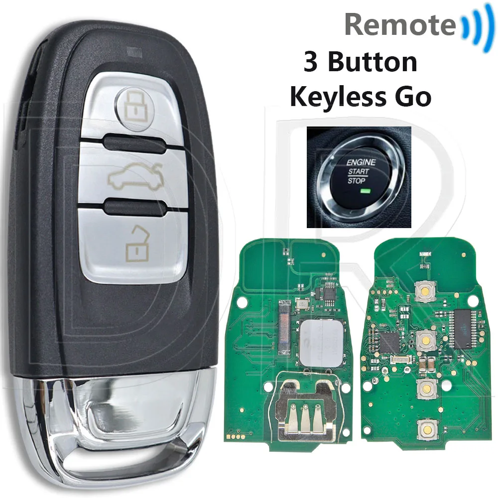 Отличный чип ID46 PCF7945 754C/754J Half Smart/Keyless Go 315/433/868 МГц Автомобильный дистанционный ключ для Audi A4 A4L A5 A6 A7 A8 RS4 S4 S5 Q5
Отличный чип ID46 PCF7945 754C/754J Half Smart/Keyless Go 315/433/868 МГц Автомобильный дистанционный ключ для Audi A4 A4L A5 A6 A7 A8 RS4 S4 S5 Q5