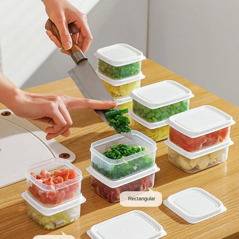 Refrigerated Food Storage Box Thickened Sealed Kitchen Mini Cereals and Scallion Portable Storage Box Baby Food Storage Freezer
Refrigerated Food Storage Box Thickened Sealed Kitchen Mini Cereals and Scallion Portable Storage Box Baby Food Storage Freezer
