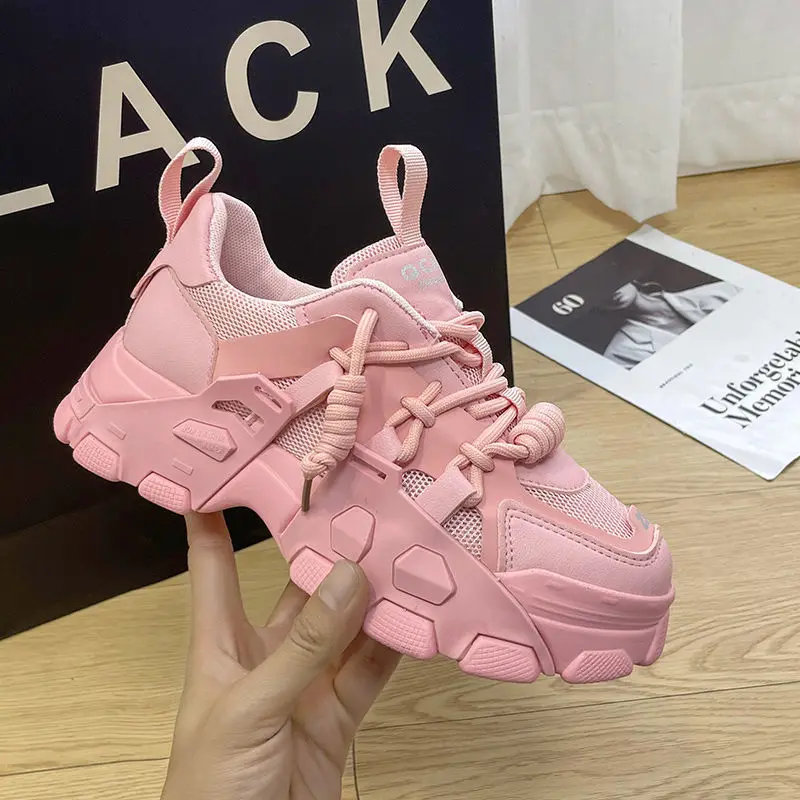 2022 Women's Casual Shoes Fashion Women shoes Chunky Sneakers Summer Thick Bottom Sport Shoes Trendy Daddy Shoes zapatos mujer
2022 Women's Casual Shoes Fashion Women shoes Chunky Sneakers Summer Thick Bottom Sport Shoes Trendy Daddy Shoes zapatos mujer