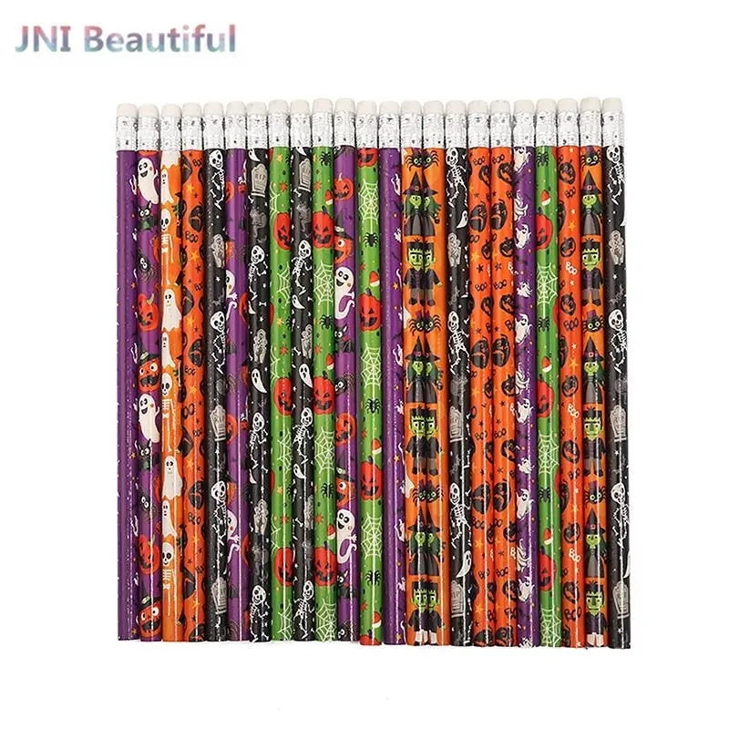 10pcs Halloween Pattern Pencil Basswood Pencils Eco-Friendly Writing Pens Halloween Party Favors Kids Gifts (pattern randomly)
10pcs Halloween Pattern Pencil Basswood Pencils Eco-Friendly Writing Pens Halloween Party Favors Kids Gifts (pattern randomly)