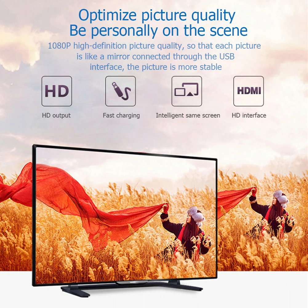 Беспроводной адаптер Mirascreen адаптер Anycast HDMI-совместимый WiFi передатчик Дисплей
Беспроводной адаптер Mirascreen адаптер Anycast HDMI-совместимый WiFi передатчик Дисплей