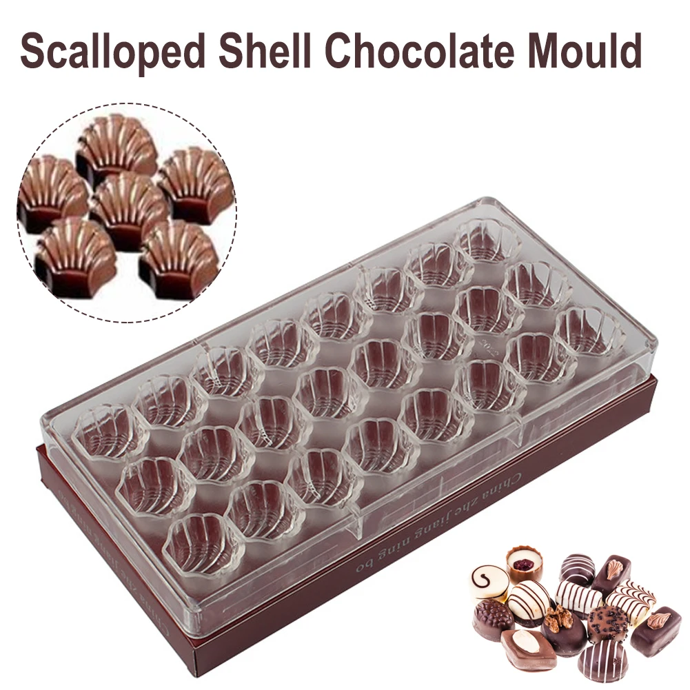 1PC Polycarbonate Mold 24 Cells Chocolate Mold Fondant Patisserie Candy Bar Mould Cake Mode Decoration Kitchen Baking Accessorie
1PC Polycarbonate Mold 24 Cells Chocolate Mold Fondant Patisserie Candy Bar Mould Cake Mode Decoration Kitchen Baking Accessorie