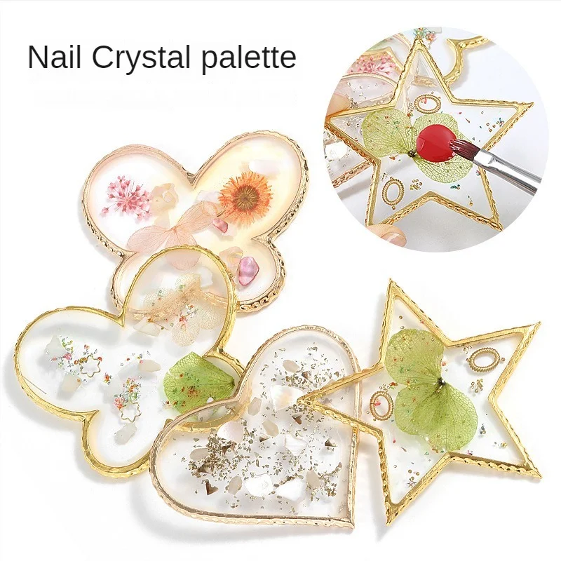 1Pcs Natural Resin Agate Nail Color Mixing Palette Gel Nail Polish Drawing Holder Shelf Color Paint Palette DIY Nail Art Display 
1Pcs Natural Resin Agate Nail Color Mixing Palette Gel Nail Polish Drawing Holder Shelf Color Paint Palette DIY Nail Art Display