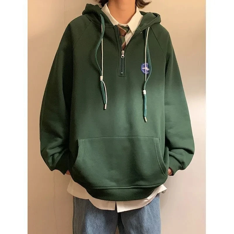 Autumn Winter Solid Casual Men's Loose Sporty Cool Boys Soft Hoodie Pullover Shirt Long Sleeve Top Versatile Pocket Cotton
Autumn Winter Solid Casual Men's Loose Sporty Cool Boys Soft Hoodie Pullover Shirt Long Sleeve Top Versatile Pocket Cotton