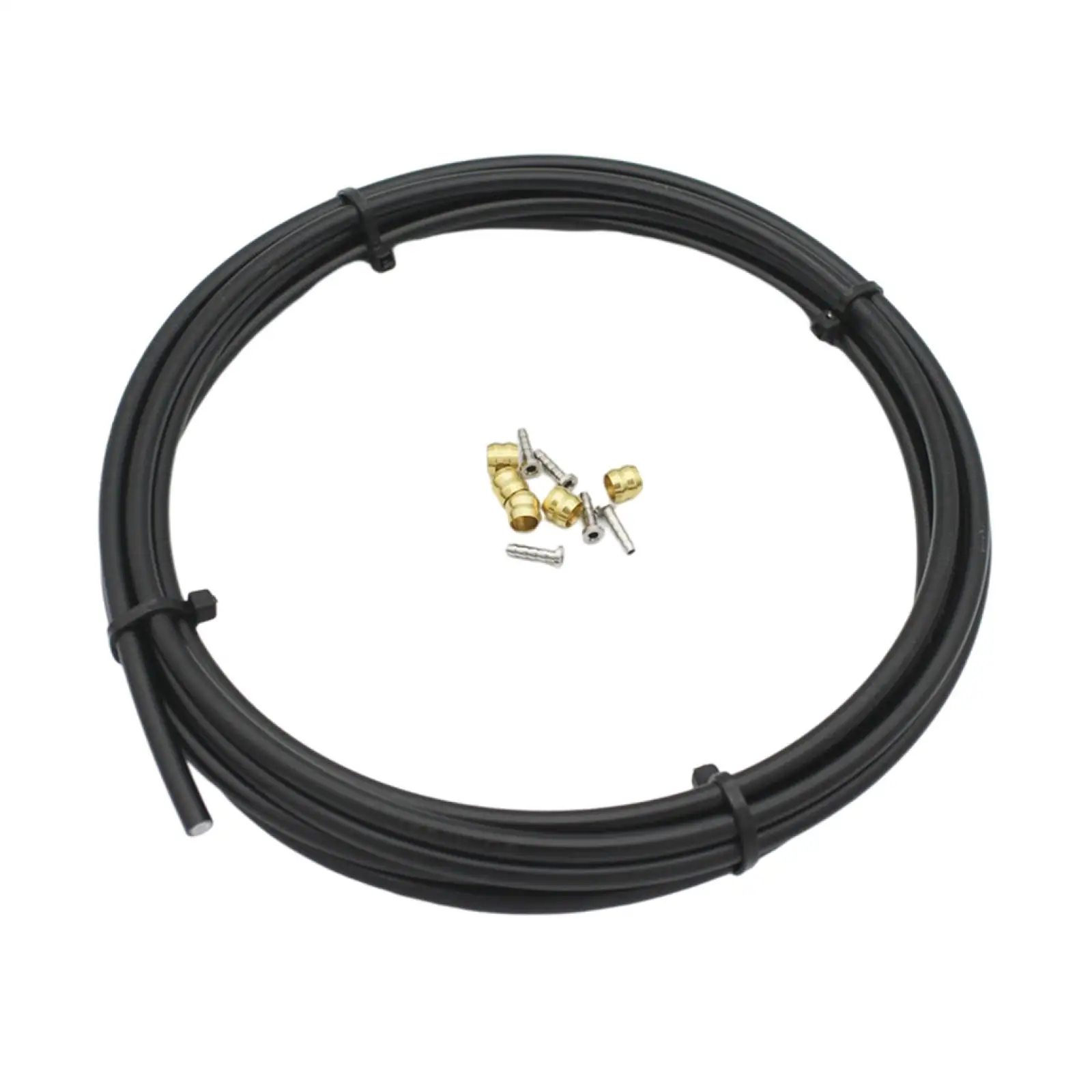 Nylon Bike Hydraulic Disc Brake Hose Kit Bikes Brake Hose Brass Olive Insert 300cmM for M315 335 395 615, Mountain Bike
Nylon Bike Hydraulic Disc Brake Hose Kit Bikes Brake Hose Brass Olive Insert 300cmM for M315 335 395 615, Mountain Bike
