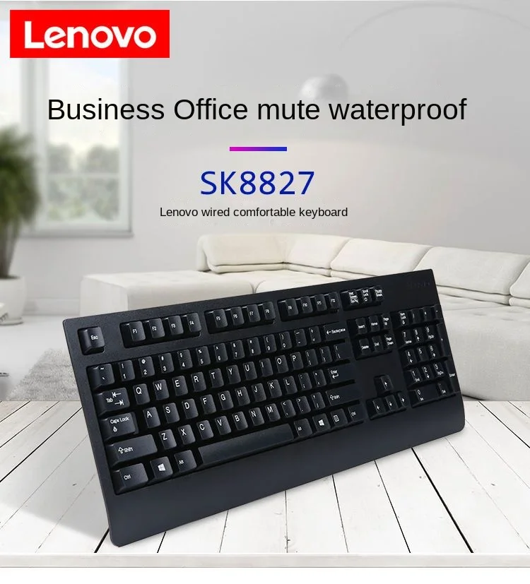 Lenovo SK8827 original keyboard usb wired notebook external desktop computer business office typing dedicated wired keyboard
Lenovo SK8827 original keyboard usb wired notebook external desktop computer business office typing dedicated wired keyboard