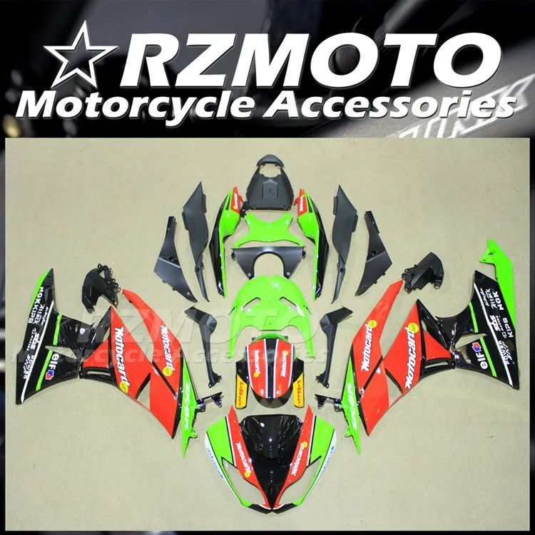 Новый комплект обтекателей из АБС-пластика, подходит для Kawasaki Ninja ZX-6R ZX6R 636 599 2009 2010 2011 09 10 11 12, кузов красного и зеленого цвета
Новый комплект обтекателей из АБС-пластика, подходит для Kawasaki Ninja ZX-6R ZX6R 636 599 2009 2010 2011 09 10 11 12, кузов красного и зеленого цвета
