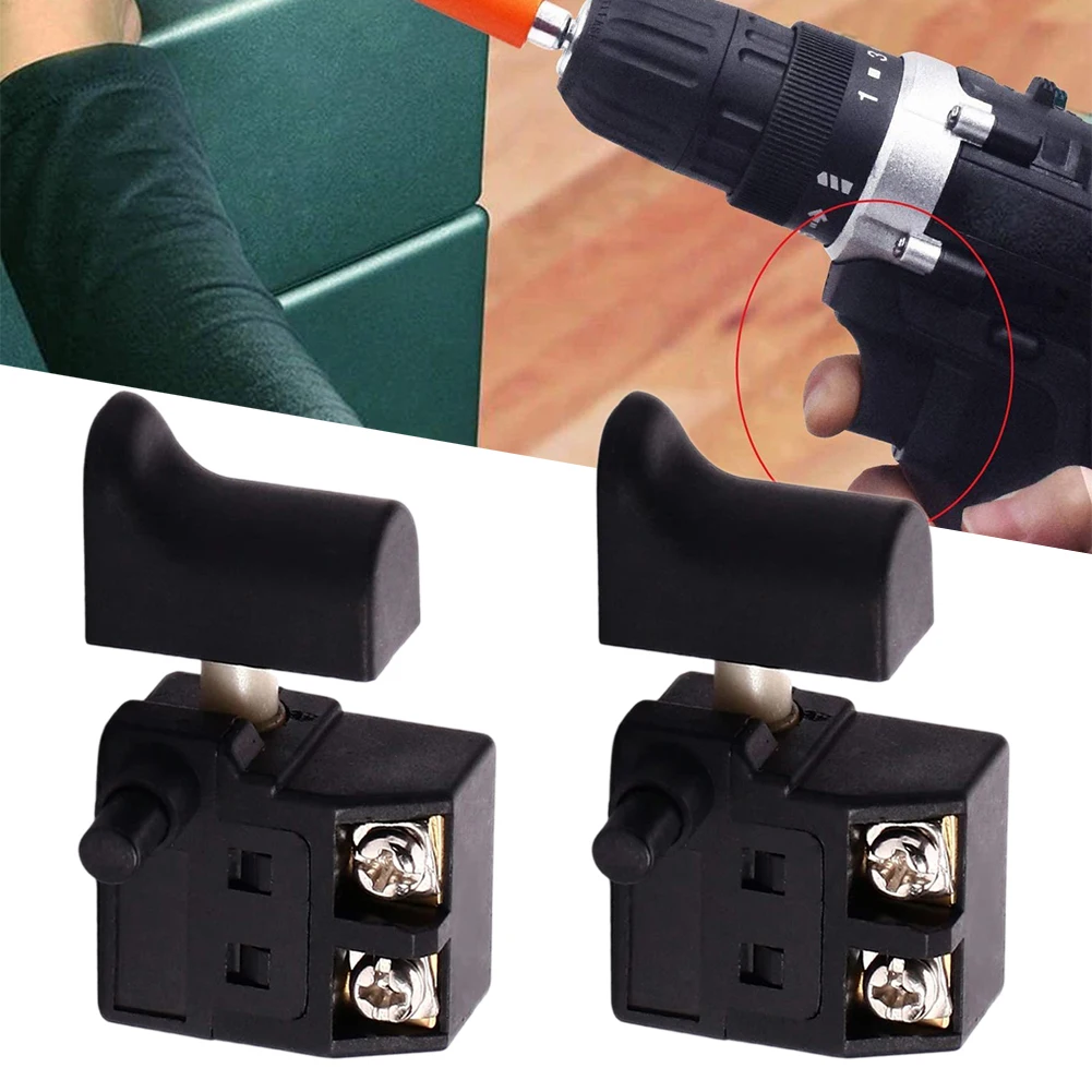 2× Speed Regulating Switch 250V Trigger Button Switch For Electric Drill Planer Power Tools Accessories Wholesale
2× Speed Regulating Switch 250V Trigger Button Switch For Electric Drill Planer Power Tools Accessories Wholesale