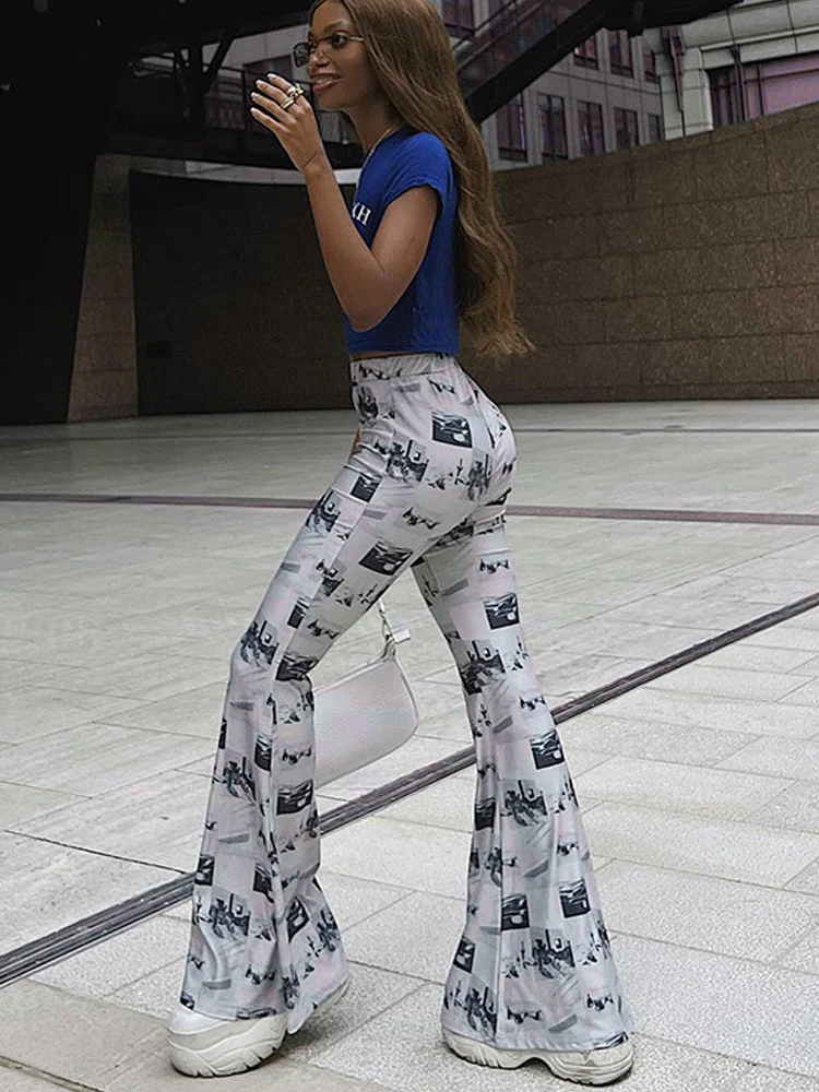 printed High Waist Flare Pants for Women Pringting Y2k Streetwear Vintage Skinny Leggings Woman Spring Sweatpants New in 2023
printed High Waist Flare Pants for Women Pringting Y2k Streetwear Vintage Skinny Leggings Woman Spring Sweatpants New in 2023