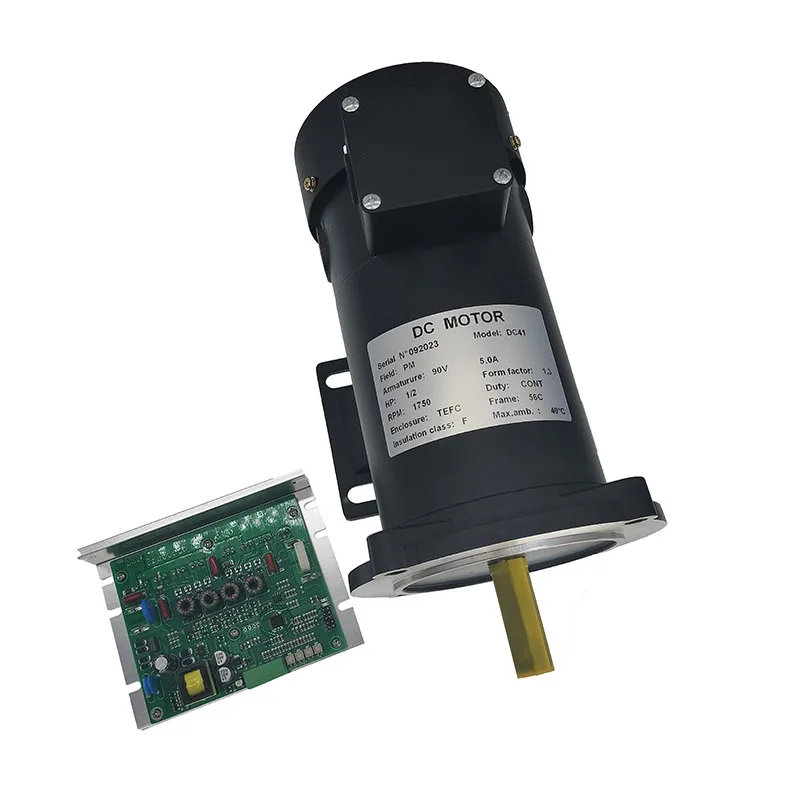 Low Speed 90V 3/4HP 1750RPM Brush Dc Gear Motor Permanent Magnet Dc Motors with controller
Low Speed 90V 3/4HP 1750RPM Brush Dc Gear Motor Permanent Magnet Dc Motors with controller
