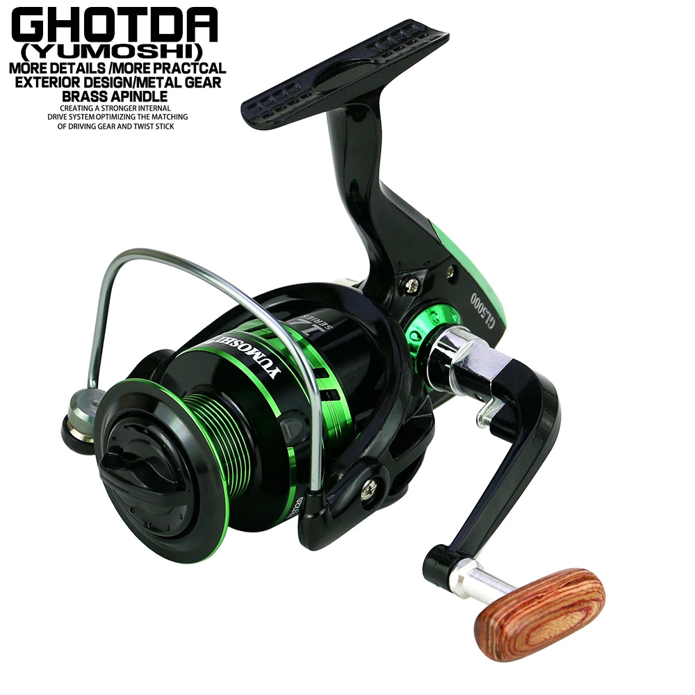 Металлическая Рыболовная катушка серии 1000-7000, передаточное число: 5,5: 1, коническая чаша, резервуар для соленой воды, приманка, колесо для дал... 
Металлическая Рыболовная катушка серии 1000-7000, передаточное число: 5,5: 1, коническая чаша, резервуар для соленой воды, приманка, колесо для дал...