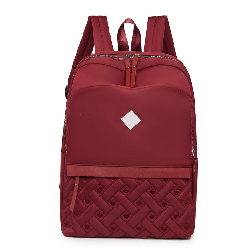 New Ladies Fashion Backpack Oxford Cloth Durable School Bag Large Capacity Double Zipper Ladies Travel Shoulder Bag
New Ladies Fashion Backpack Oxford Cloth Durable School Bag Large Capacity Double Zipper Ladies Travel Shoulder Bag