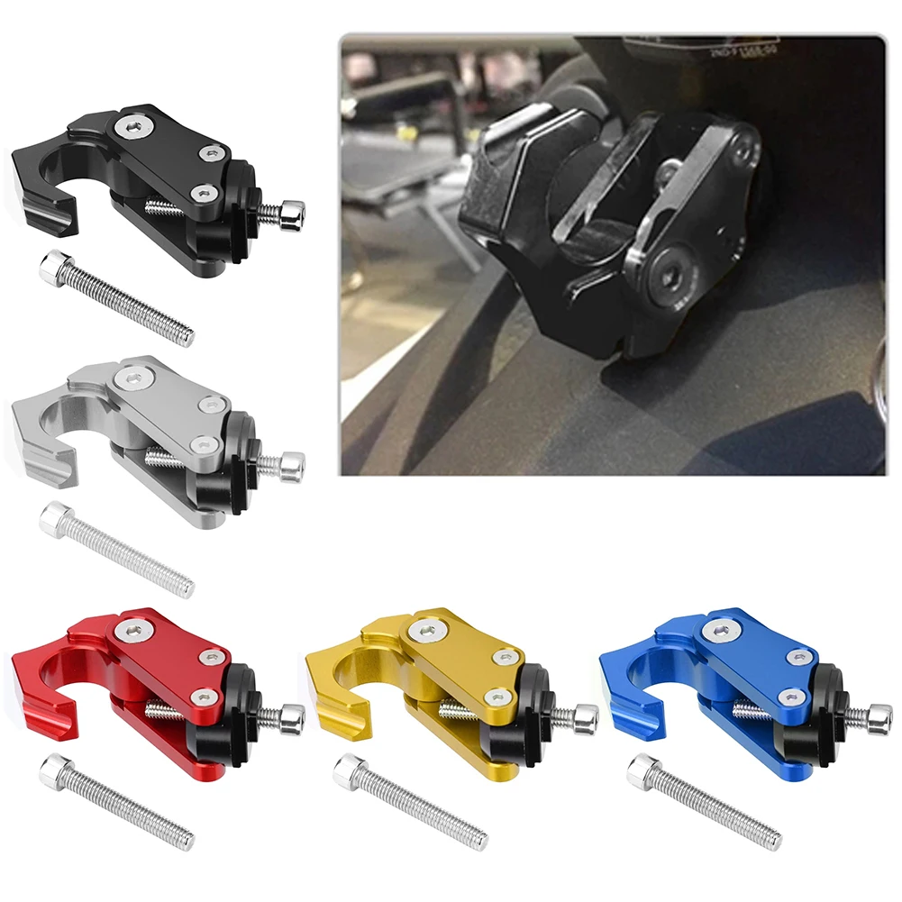 CNC Motorcycle Luggage Helmet Hook Motorbike Scooter Helmet Holder Bag Hook Hanger Claw Hook Carry Holde Aluminum Alloy
CNC Motorcycle Luggage Helmet Hook Motorbike Scooter Helmet Holder Bag Hook Hanger Claw Hook Carry Holde Aluminum Alloy