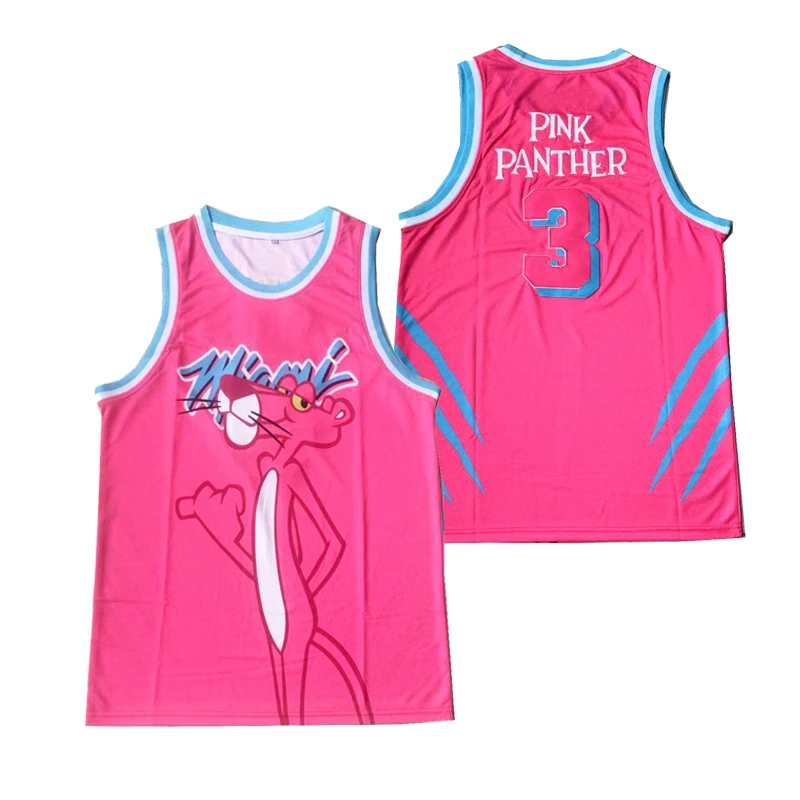 BG Basketball Jersey 3 Pink Panther Jerseys Embroidery Sewing Outdoor Sportswear Hip-hop Culture Movie pink black white 2021 new
BG Basketball Jersey 3 Pink Panther Jerseys Embroidery Sewing Outdoor Sportswear Hip-hop Culture Movie pink black white 2021 new