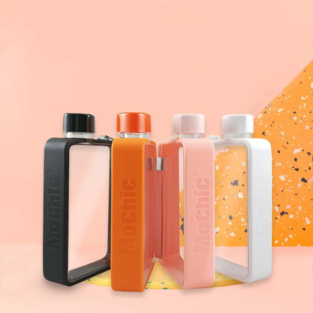 380ml A5 Flat Water Cup Portable Portable Korean Creative Large Capacity Square Drinking Bottle Sports Water Jug Camping Supply
380ml A5 Flat Water Cup Portable Portable Korean Creative Large Capacity Square Drinking Bottle Sports Water Jug Camping Supply