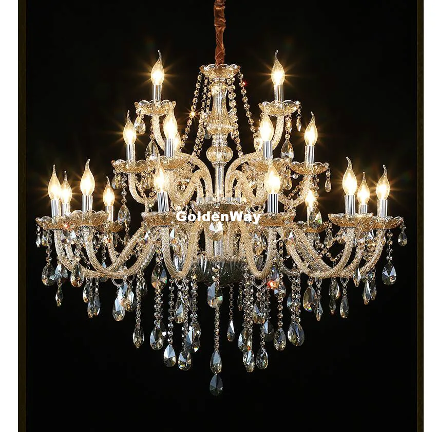 Modern K9 Crystal Cognac Chandeliers 21L Hotel Foyer Bedroom Kitchen Island Cristal Chandelier Tiffany Pendant Chandelier Lamp 
Modern K9 Crystal Cognac Chandeliers 21L Hotel Foyer Bedroom Kitchen Island Cristal Chandelier Tiffany Pendant Chandelier Lamp