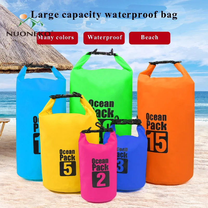 

Outdoor PVC Waterproof Bag Hermetic Trekking Tourism Camping Fishing Beach Swimming Ultralight Folding Backpack BAG13