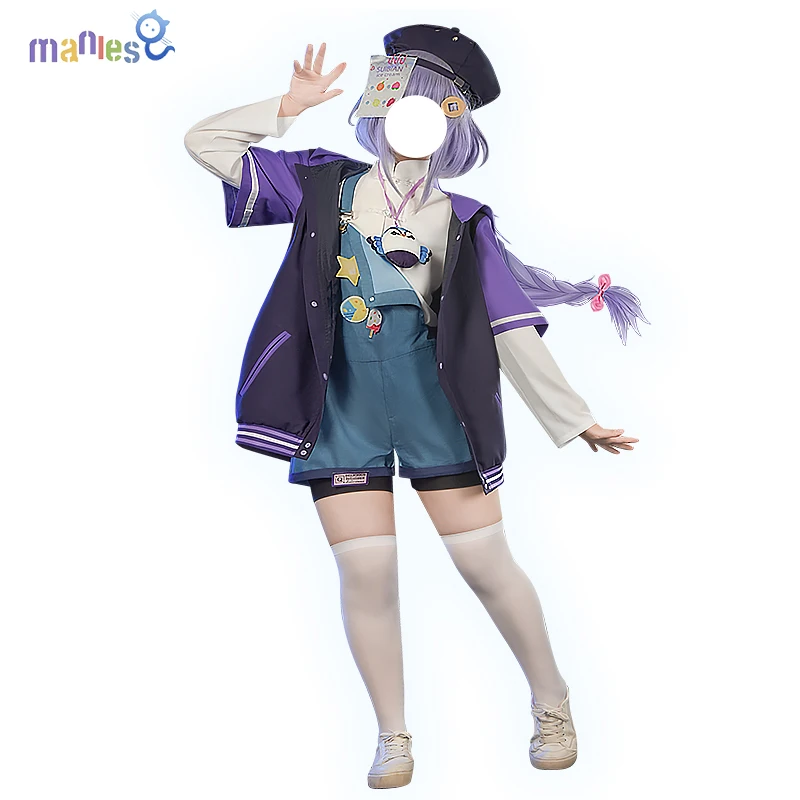 Manles Genshin Impact Qiqi Ice Cream Cosplay Costume Assassin Lovely Uniform Halloween Party Outfit Women Casual Clothing
Manles Genshin Impact Qiqi Ice Cream Cosplay Costume Assassin Lovely Uniform Halloween Party Outfit Women Casual Clothing