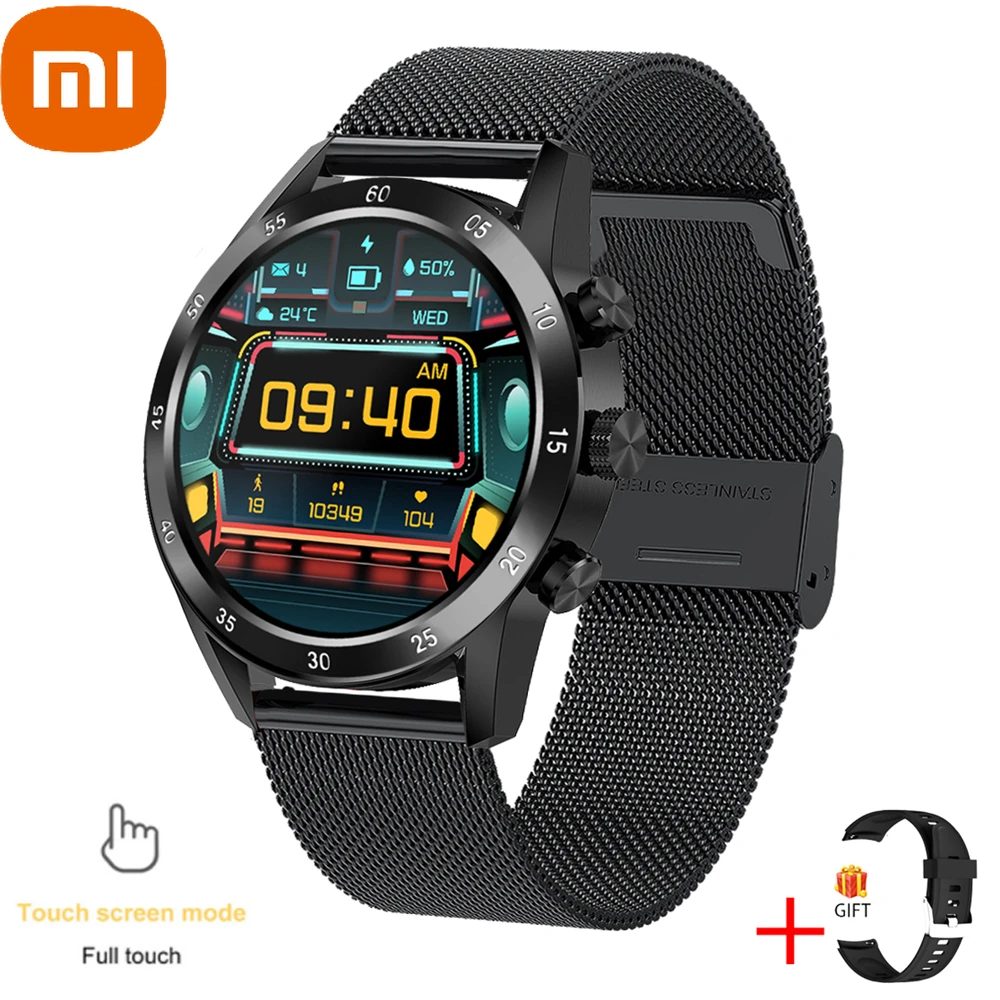 Xiaomi Bluetooth Call Smart Watch Men 360*360 HD Custom Dial Waterproof Clock Weather Display Smartwatch Sports Fitness Tracker
Xiaomi Bluetooth Call Smart Watch Men 360*360 HD Custom Dial Waterproof Clock Weather Display Smartwatch Sports Fitness Tracker