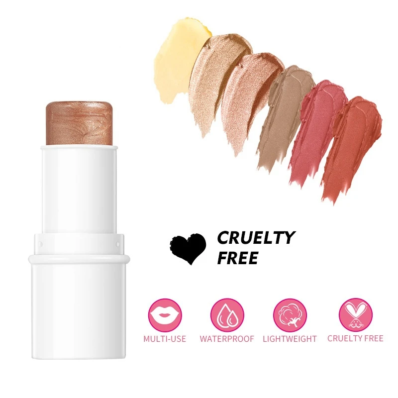 Multifunctional Blush Stick Contouring Highlighter Lip Makeup Stick for Face Shimmer Powder Highlight Corrector Contour 
Multifunctional Blush Stick Contouring Highlighter Lip Makeup Stick for Face Shimmer Powder Highlight Corrector Contour