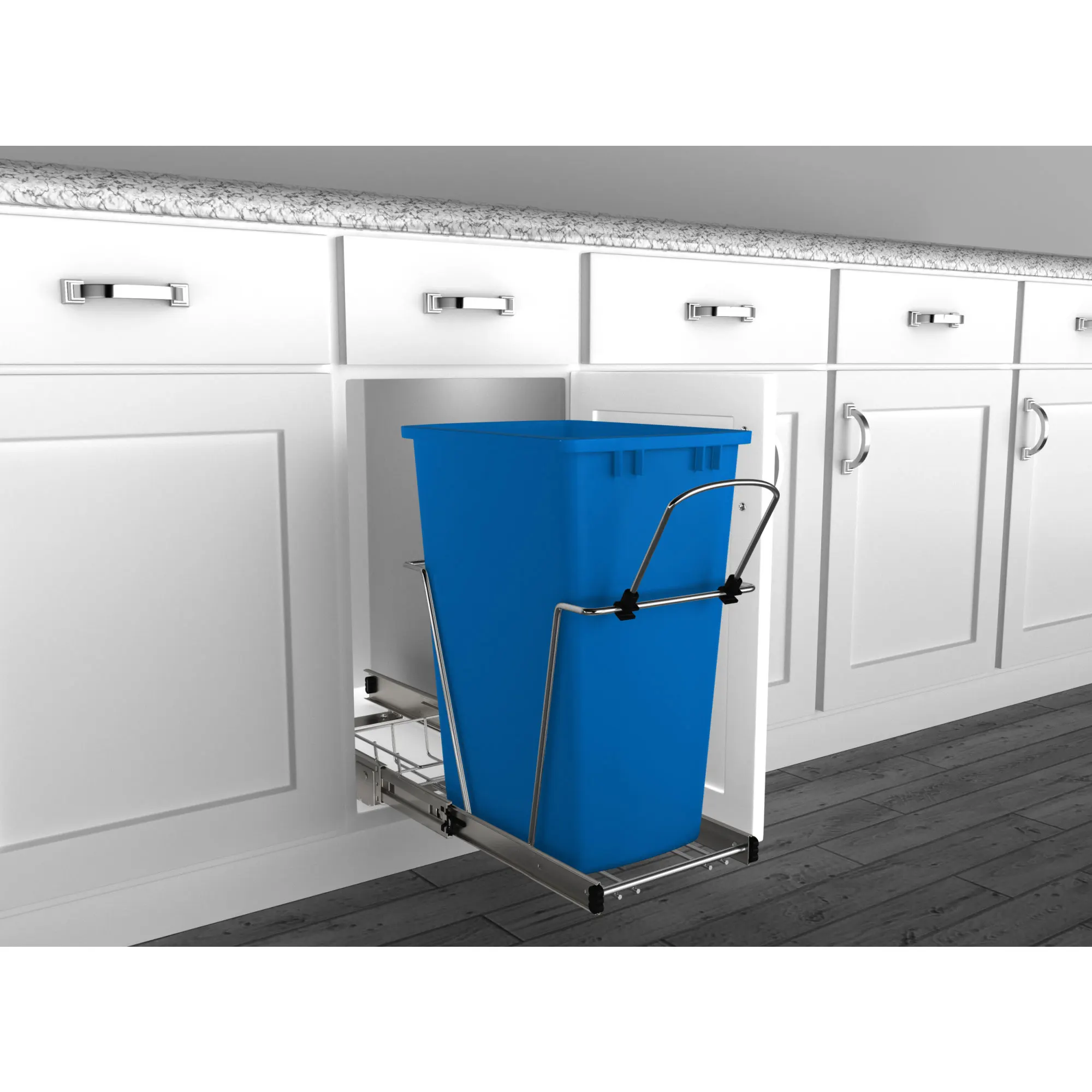 10.63"W x 22"D x 19.25"H 35-Qt Kitchen Cabinet Pullout Waste Container Storage Organizer free shipping
10.63"W x 22"D x 19.25"H 35-Qt Kitchen Cabinet Pullout Waste Container Storage Organizer free shipping