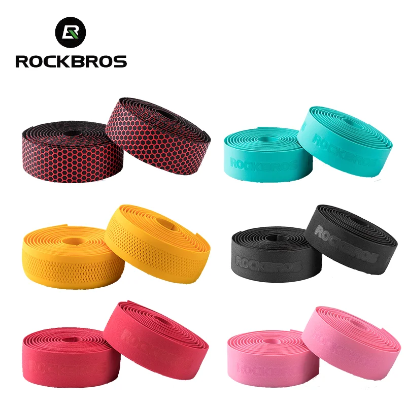 ROCKBROS Road Handlebar Tape With Dust Plug PU Anti-slip Bicycle Handle Winding EVA Soft Speed Bike Bar Tape Grips Accessories
ROCKBROS Road Handlebar Tape With Dust Plug PU Anti-slip Bicycle Handle Winding EVA Soft Speed Bike Bar Tape Grips Accessories