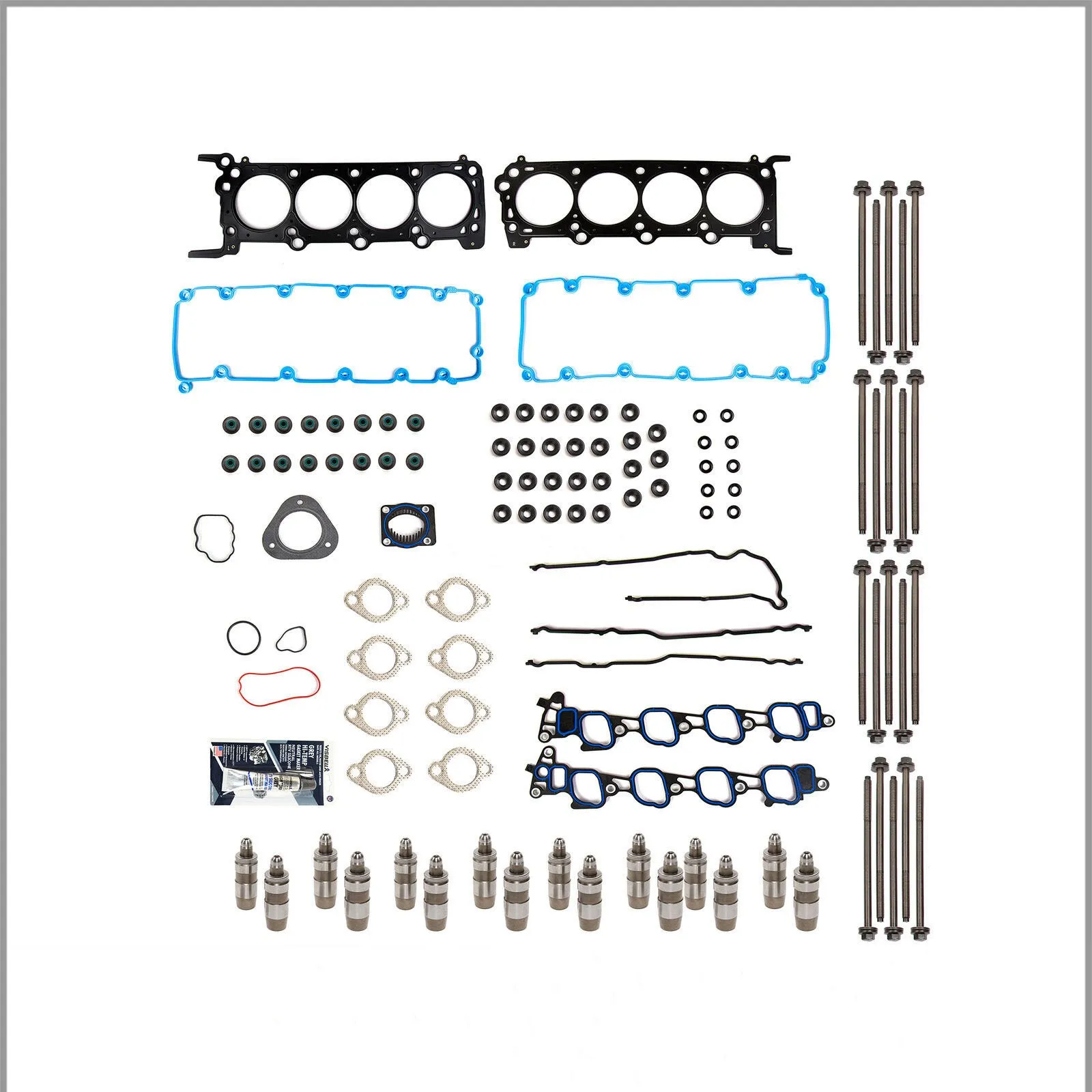 Head Gasket Set Bolts Lifters Fits 09-14 Ford E-150 E-250 E-350 Super Duty 5.4L
Head Gasket Set Bolts Lifters Fits 09-14 Ford E-150 E-250 E-350 Super Duty 5.4L