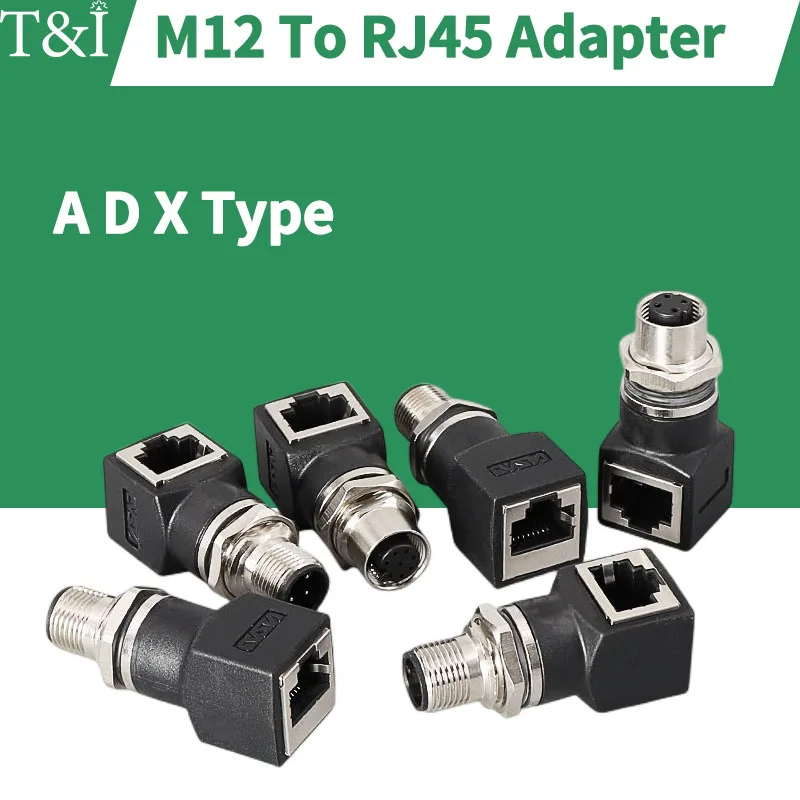 5/10/100 Pcs M12 To RJ45 Adapter 4/8Pin A D X Type Connecting Coding Line Male To Male Female To Female Connector Socket Plug
5/10/100 Pcs M12 To RJ45 Adapter 4/8Pin A D X Type Connecting Coding Line Male To Male Female To Female Connector Socket Plug