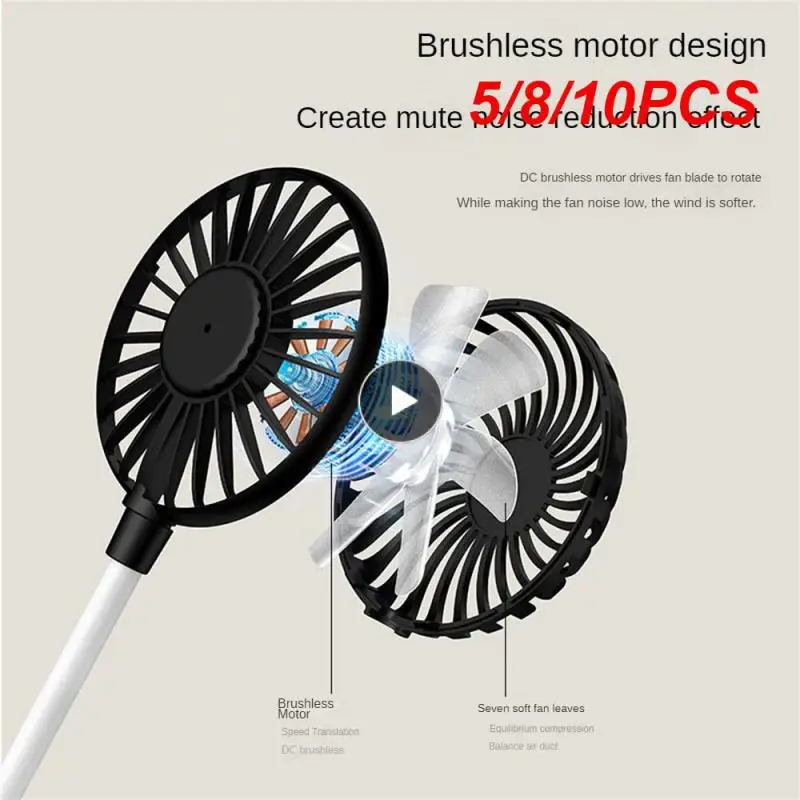 5/8/10PCS Hand-held Office Fan Student Dormitory Hot Sales Small Fan Mini Bendable Summer For Power Bank Laptop Pc Ac Charger
5/8/10PCS Hand-held Office Fan Student Dormitory Hot Sales Small Fan Mini Bendable Summer For Power Bank Laptop Pc Ac Charger