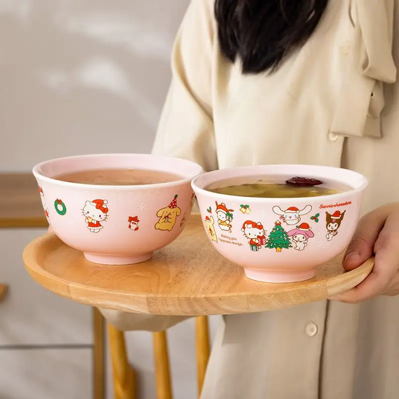 Cartoon Kawaii Sanrio Hellokitty Bowl Mymelody Pompom Purin Household Children Table Cute Kitchen Fruit Rice Ceramic Tableware
Cartoon Kawaii Sanrio Hellokitty Bowl Mymelody Pompom Purin Household Children Table Cute Kitchen Fruit Rice Ceramic Tableware