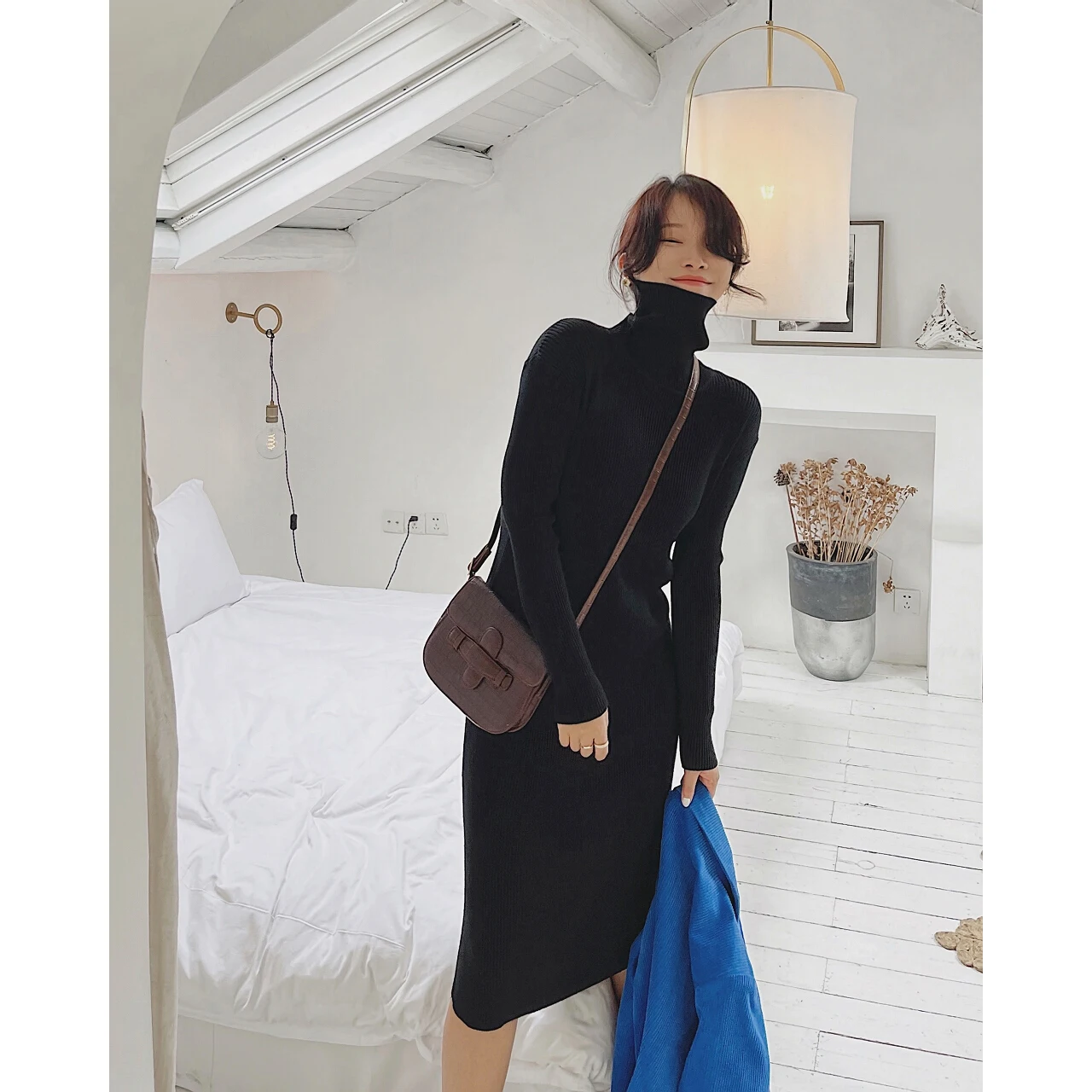 2022 Women's Midi Maxi Long Turtleneck Sweater Dress Za Woman Pullover Y2k Party Casual Dresses Female Clothes Sexy Tunics Slim
2022 Women's Midi Maxi Long Turtleneck Sweater Dress Za Woman Pullover Y2k Party Casual Dresses Female Clothes Sexy Tunics Slim