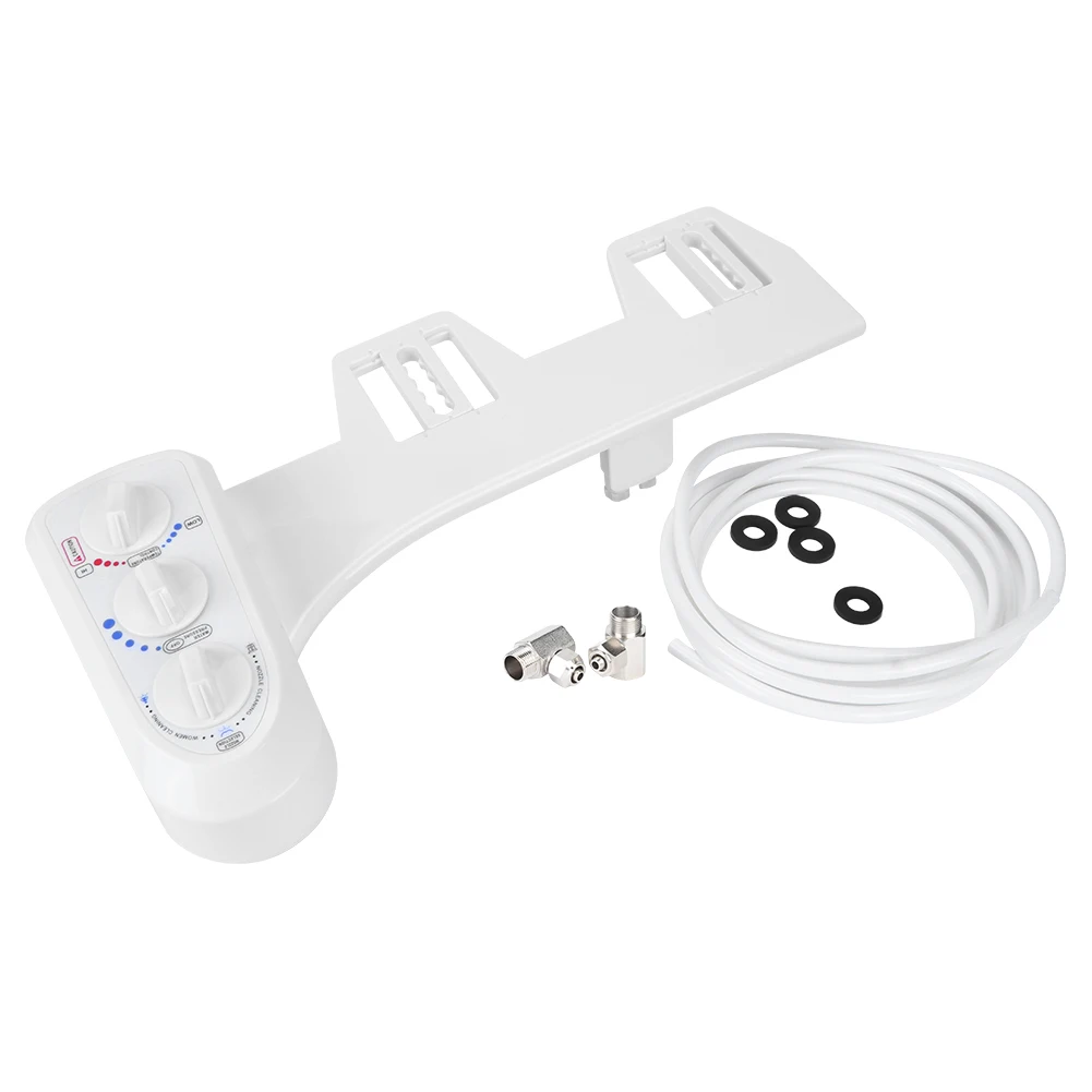 G1/2 Thread Bidet Toilet Attachment Hot and Cold Water Simple Installation Double Nozzle Bidet fresh fresh fresh fresh
G1/2 Thread Bidet Toilet Attachment Hot and Cold Water Simple Installation Double Nozzle Bidet fresh fresh fresh fresh