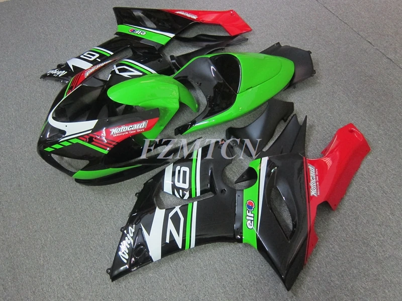 4Gifts New ABS Whole Motorcycle Fairings Kit Fit for Kawasaki Ninja ZX-6R ZX6R 636 2005 2006 05 06 Bodywork set Red Green
4Gifts New ABS Whole Motorcycle Fairings Kit Fit for Kawasaki Ninja ZX-6R ZX6R 636 2005 2006 05 06 Bodywork set Red Green