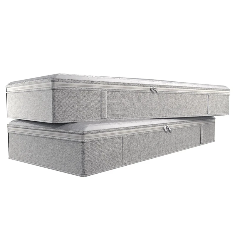 Foldable Under Bed Bags Large Under Bed Storage Boxes Thick Breathable Underbed Clothes Storage Bags Zippered Organizer
Foldable Under Bed Bags Large Under Bed Storage Boxes Thick Breathable Underbed Clothes Storage Bags Zippered Organizer