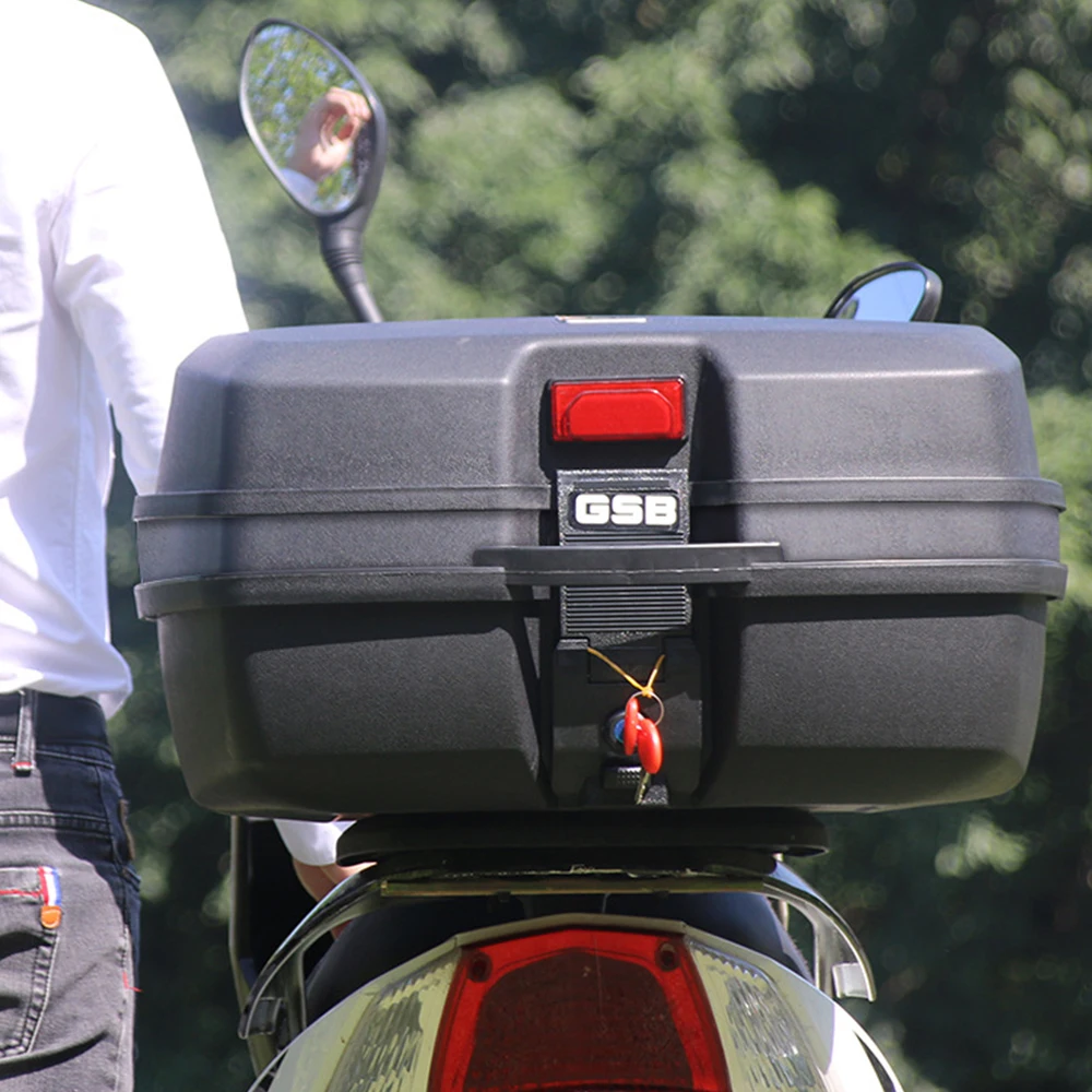 Multifunctional 45L Motorcycle Tour Tail Box Motorcycle Luggage Storage Box Top Case with 2 Keys Scooter Luggage Storage Carrier
Multifunctional 45L Motorcycle Tour Tail Box Motorcycle Luggage Storage Box Top Case with 2 Keys Scooter Luggage Storage Carrier
