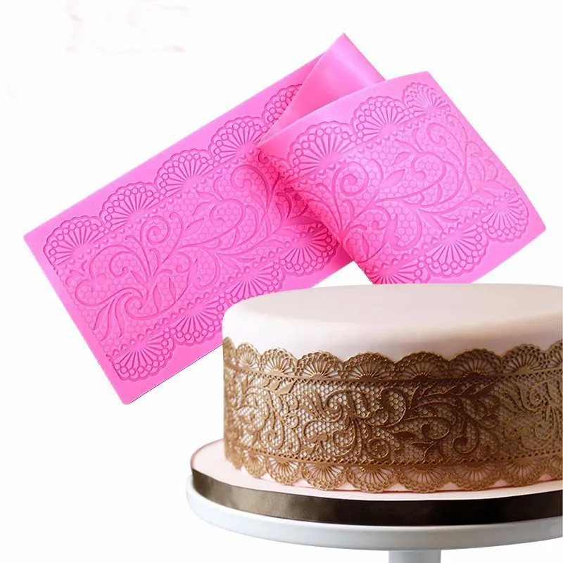 3 New Top Cake 3D Mold Food Grade Silicone Mat Mould Baking Flower Mold Rose Jewelry Flower Lace Chocolate Mold Cake Border Tool
3 New Top Cake 3D Mold Food Grade Silicone Mat Mould Baking Flower Mold Rose Jewelry Flower Lace Chocolate Mold Cake Border Tool