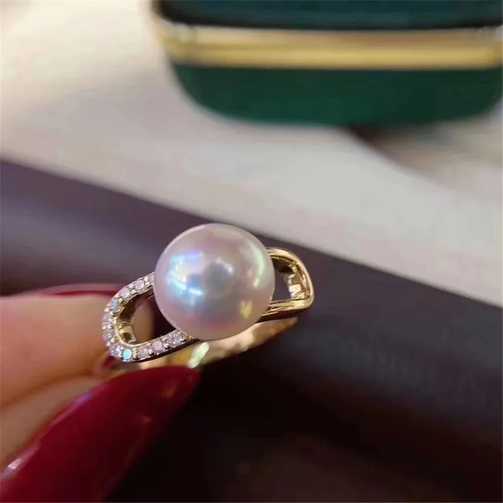 Genuine Solid S925 Sterling Silver Plated 18K Gold Resizable Classic Rings Settings Base Women DIY Pearl Ring Accessory No Pearl
Genuine Solid S925 Sterling Silver Plated 18K Gold Resizable Classic Rings Settings Base Women DIY Pearl Ring Accessory No Pearl