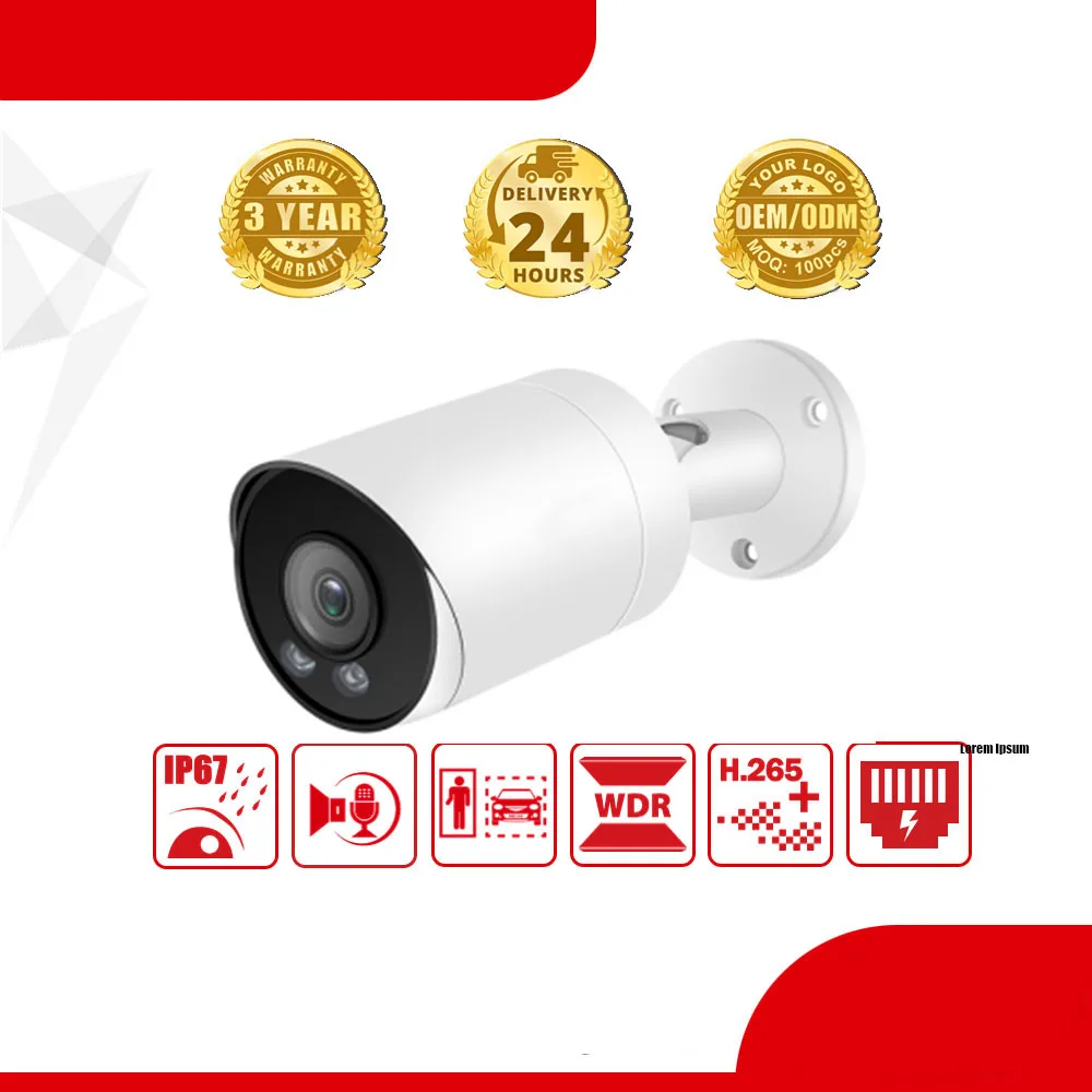 H265 HD Security CCTV System 6MP Hikvision Compatible Turret POE IP IR Camera Night Vision Surveillance Build In Mic
H265 HD Security CCTV System 6MP Hikvision Compatible Turret POE IP IR Camera Night Vision Surveillance Build In Mic