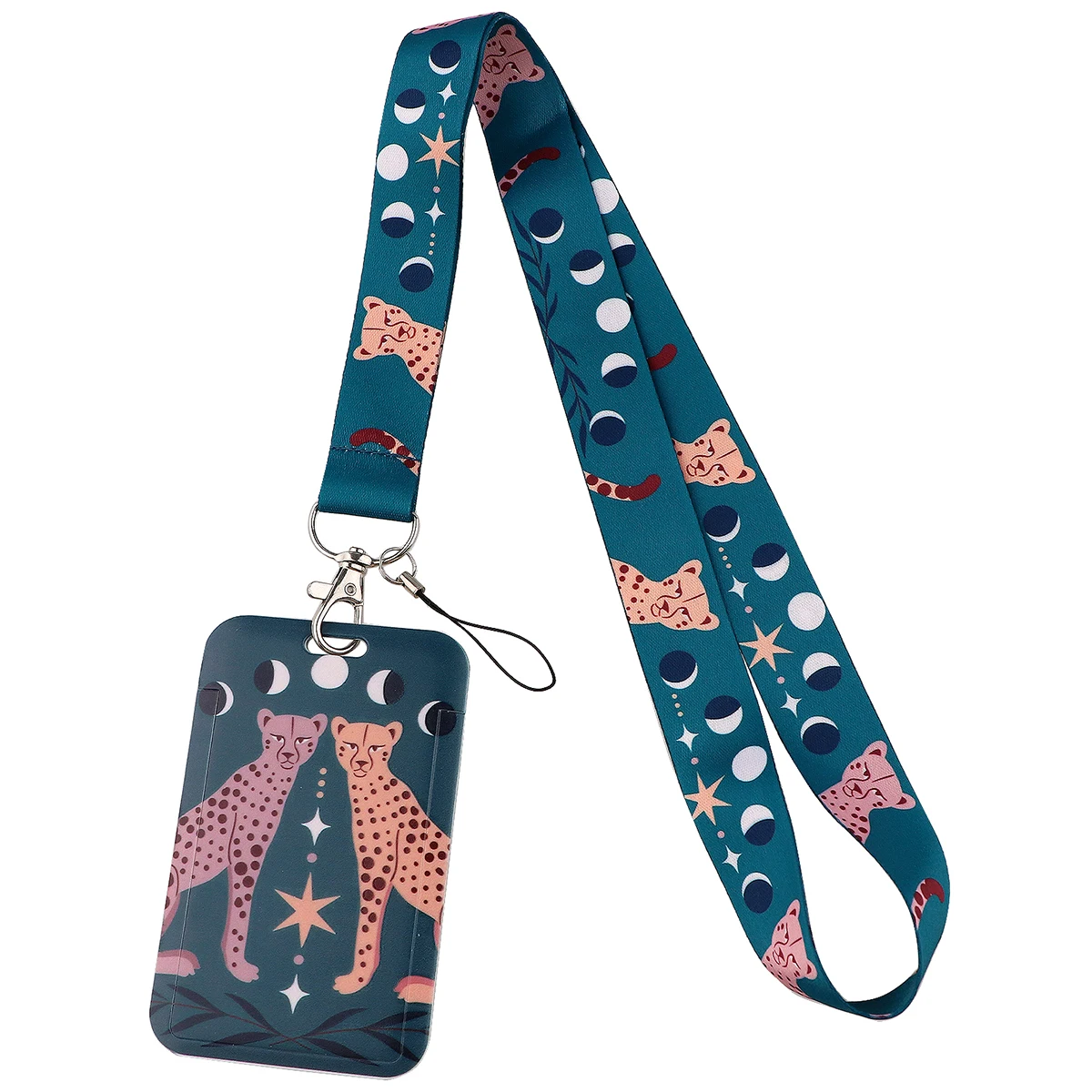 Lanyard Keychain Leopard Cartoon ID Credit Card Cover Pass Mobile Phone Neck Straps Badge Holder Key Holder Accessories
Lanyard Keychain Leopard Cartoon ID Credit Card Cover Pass Mobile Phone Neck Straps Badge Holder Key Holder Accessories