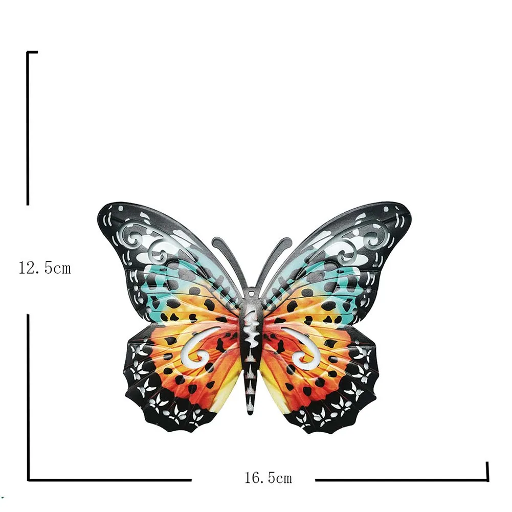Practical Garden Home Indoor Wall Decor Decorative Items Artificial Butterfly Metal Solid Metal Material Strong
Practical Garden Home Indoor Wall Decor Decorative Items Artificial Butterfly Metal Solid Metal Material Strong