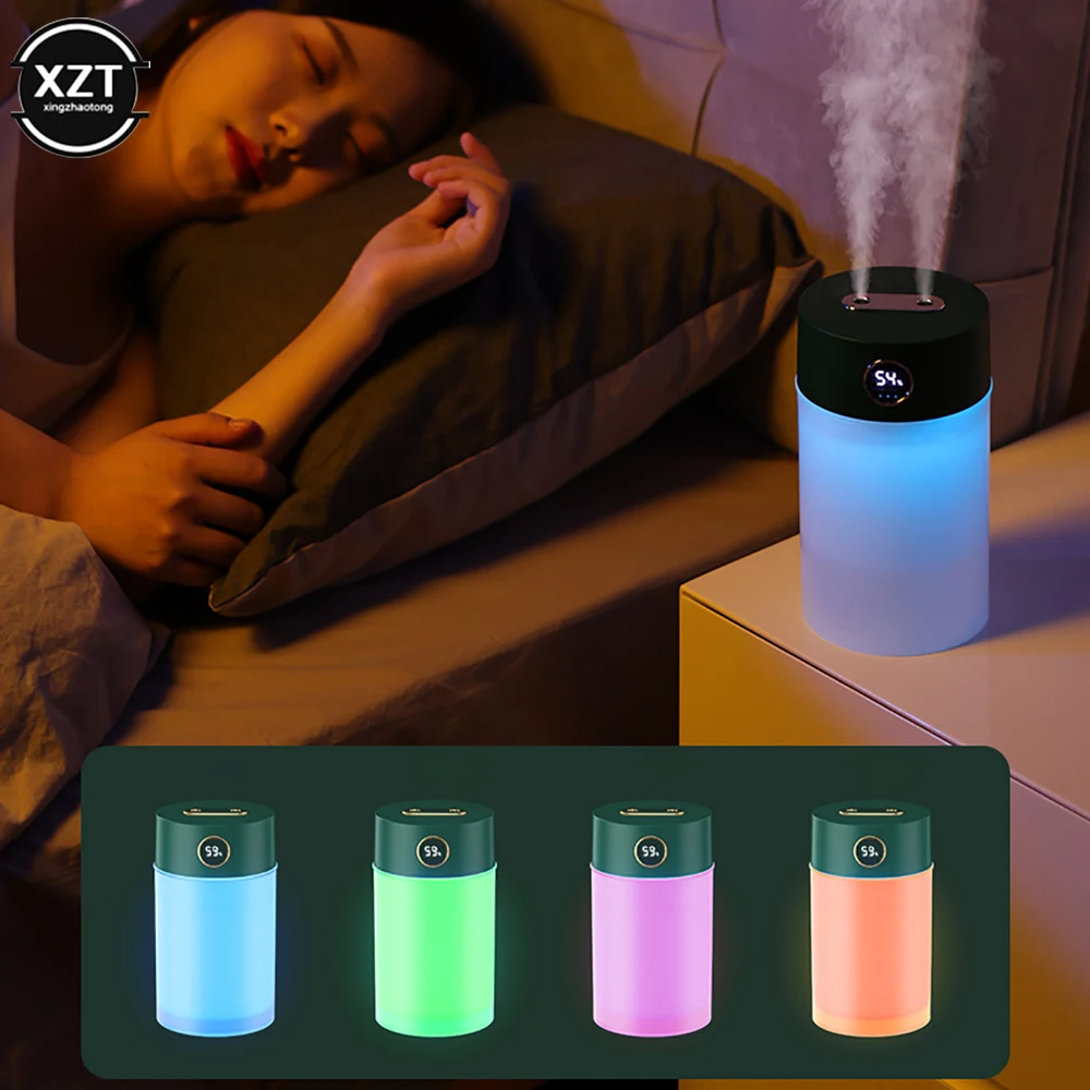 1200ML Double Nozzle Air Humidifier With LCD Display Essential Oil Aroma Diffuser Ultrasonic Humidifiers Aromatherapy Diffuser
1200ML Double Nozzle Air Humidifier With LCD Display Essential Oil Aroma Diffuser Ultrasonic Humidifiers Aromatherapy Diffuser