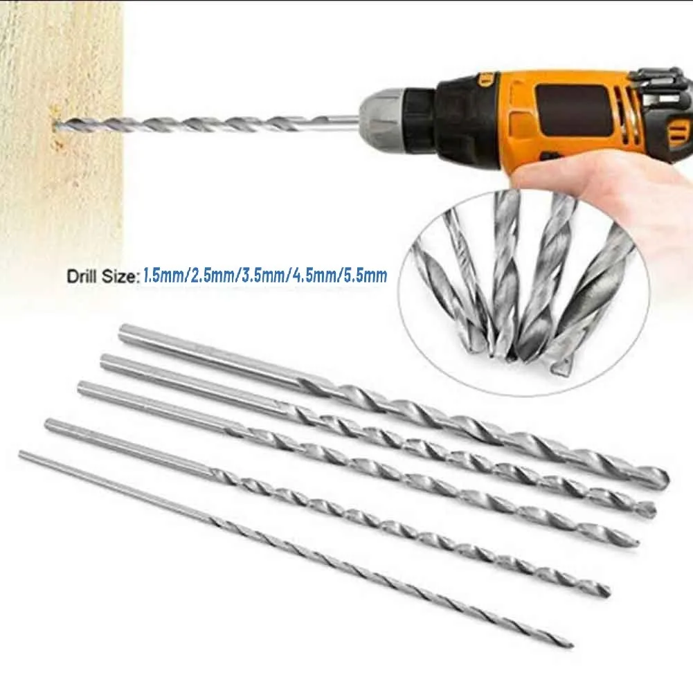 1pc Extra Long HSS Straight Shank Drill Bit Woodworking Tools Drilling Tools Power Tool Replacement Accessories 160mm/200mm
1pc Extra Long HSS Straight Shank Drill Bit Woodworking Tools Drilling Tools Power Tool Replacement Accessories 160mm/200mm